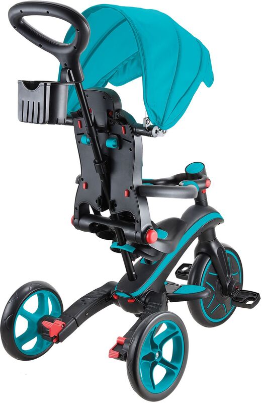 Globber Τρίκυκλο Trike Explorer Foldable 4 In 1 Teal (732-105) φωτογραφία