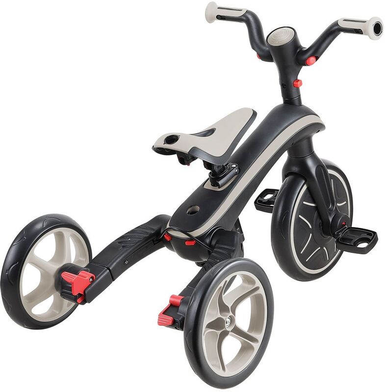 Globber Τρίκυκλο Trike Explorer Foldable 4 In 1 Taupe (732-466) - φωτογραφία 3
