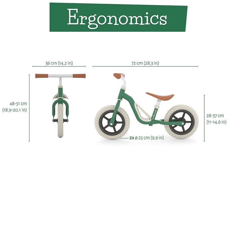 Chillafish Charlie Forest Balance Bike (CPCH01FOR) φωτογραφία