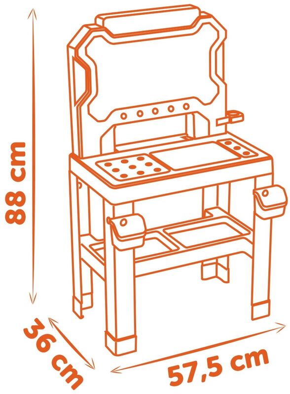 Smoby Black & Decker Bricolo One Πάγκος Εργασίας (7/360739) φωτογραφία