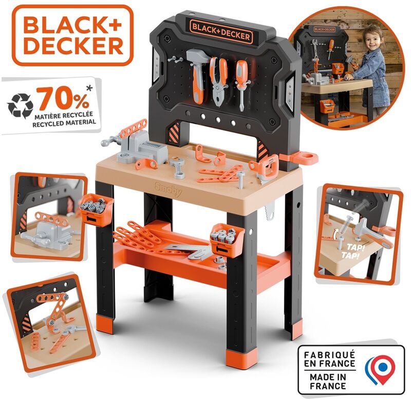 Smoby Black & Decker Bricolo One Πάγκος Εργασίας (7/360739) φωτογραφία