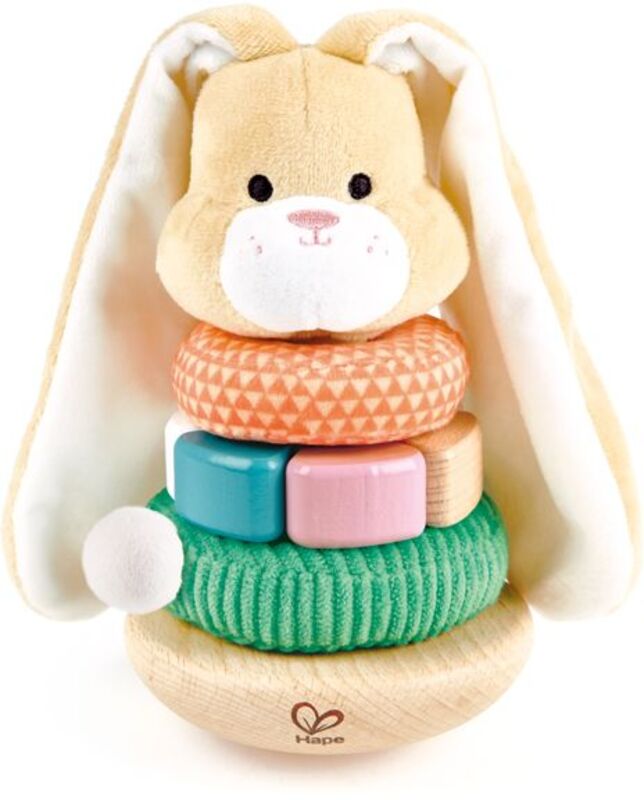 Hape Hape Early Explorer Ξύλινο Bunny Stacker (E0107A)