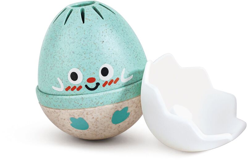 Hape Early Explorer Ξύλινη Κουδουνίστρα happy Hatchlings Wobble Rattles (E0124) φωτογραφία