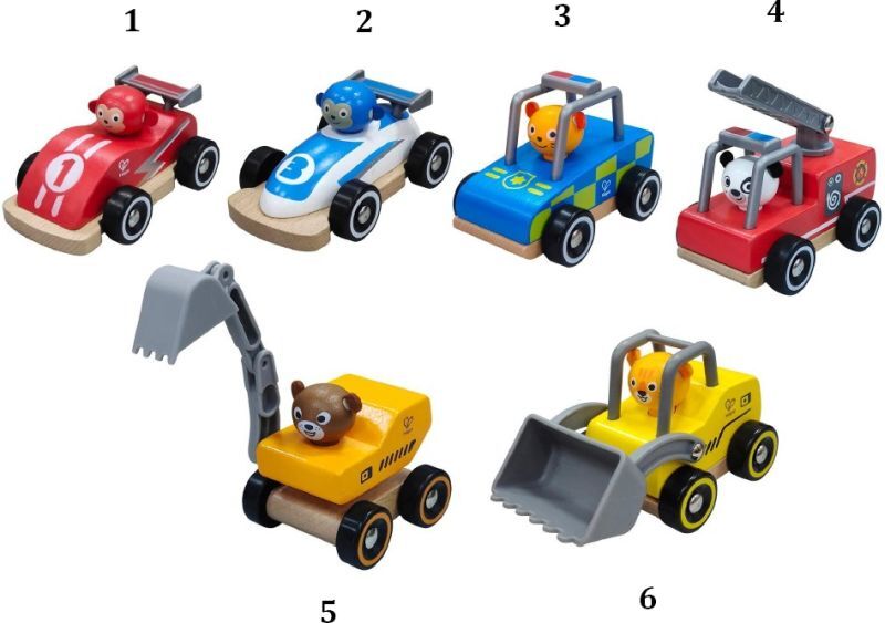 Hape Early Explorer Ξύλινο Wild Rider Όχημα-6 Σχέδια (E0486A) φωτογραφία