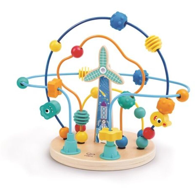 Hape Totally Amazing Ξύλινος Λαβύρινθος Με Μπίλιες Διάστημα (E0525)