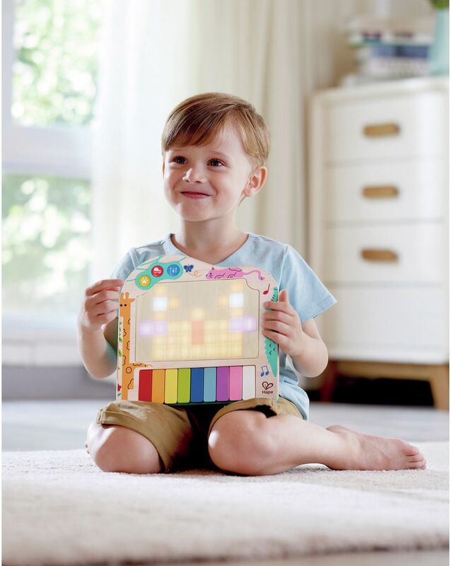 Ξύλινο Πιάνο Hape Early Melodies Pixel - E0635 - φωτογραφία 2
