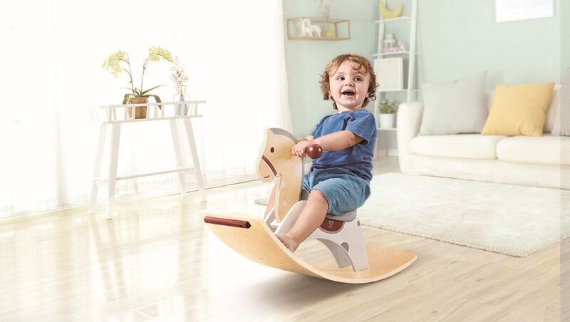 Hape Early Explorer Ξύλινο Κουνιστό Αλογάκι 2 In 1 (E1203A) - φωτογραφία 5