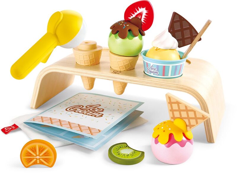 HAPE PLAYFULLY DELICIOUS ΞΥΛΙΝΟ ΣΕΤ ΠΑΓΩΤΟΥ CREAMY DREAMY (E3217A)