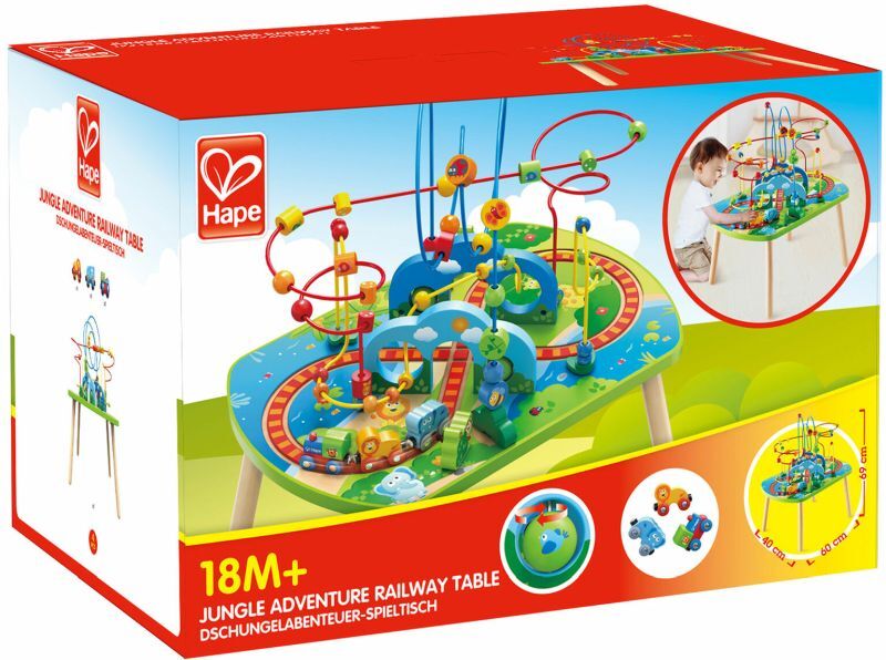 Hape Railway Ξύλινο Jungle Adventure Table (E3824A) φωτογραφία