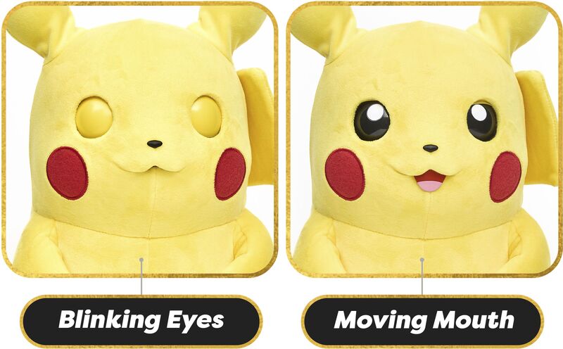 Wow διαδραστικό λούτρινο Pokemon Pikachu Real FX 40 εκ. (POK-1001) - φωτογραφία 7