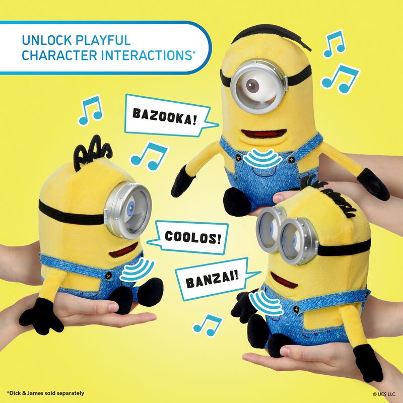 Wow διαδραστικό λούτρινο Minions Henry 21 εκ. (MIN-1050) - φωτογραφία 6