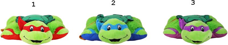 TMI Λούτρινο Μαξιλάρι TMNT-3 Σχέδια (T00895) - φωτογραφία 2