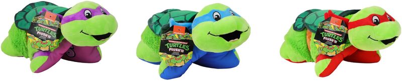 TMI Λούτρινο Μαξιλάρι TMNT-3 Σχέδια (T00895) - φωτογραφία 3