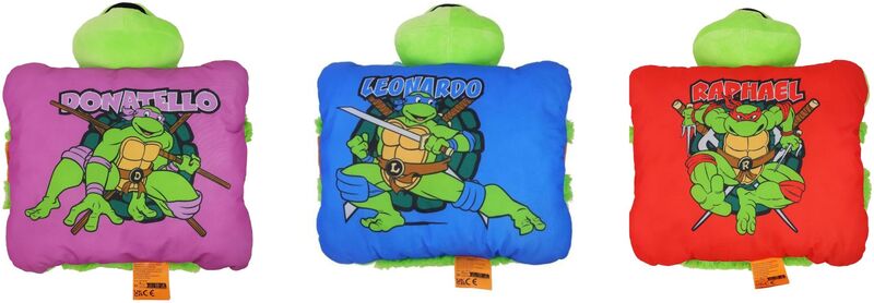 TMI Λούτρινο Μαξιλάρι TMNT-3 Σχέδια (T00895) - φωτογραφία 4