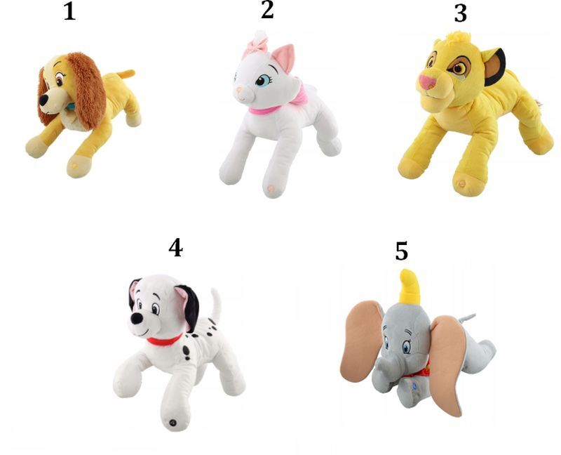 Λούτρινο Disney Lying Με Ήχους 50cm-5 Σχέδια (DCL-9271-ASS-GNM-FO) φωτογραφία