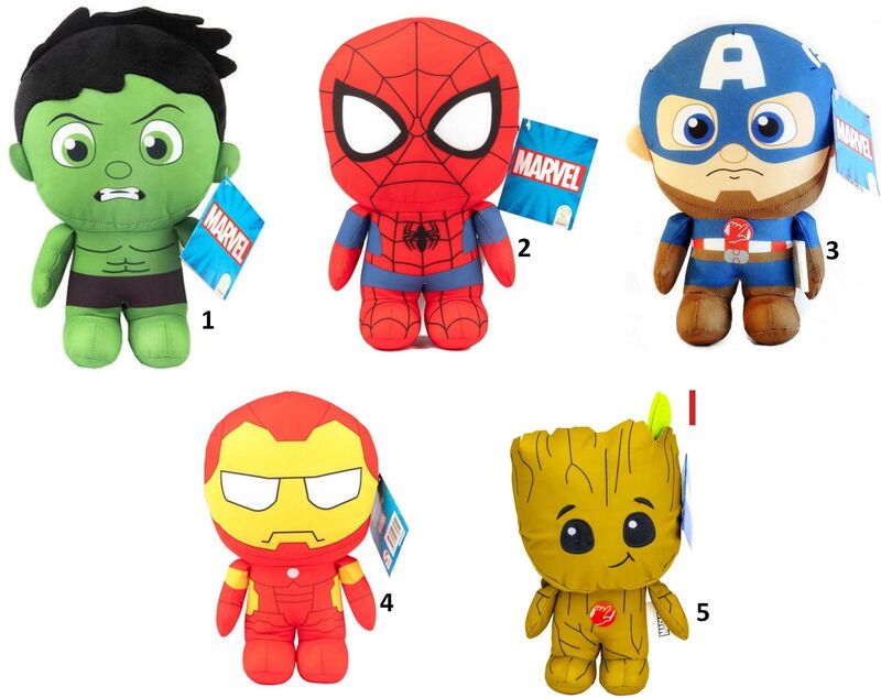 Sambro Λούτρινο Marvel Lil Bodz w/Sound-5 Σχέδια (MAR-9350) - φωτογραφία 2