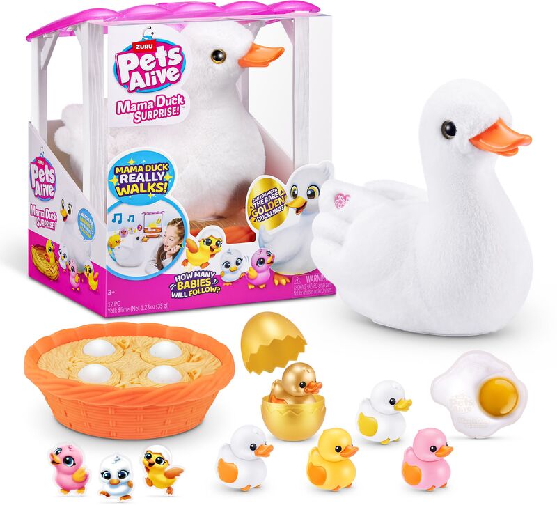 Zuru Λούτρινο Pets Alive Mama Duck& Baby (9548) φωτογραφία