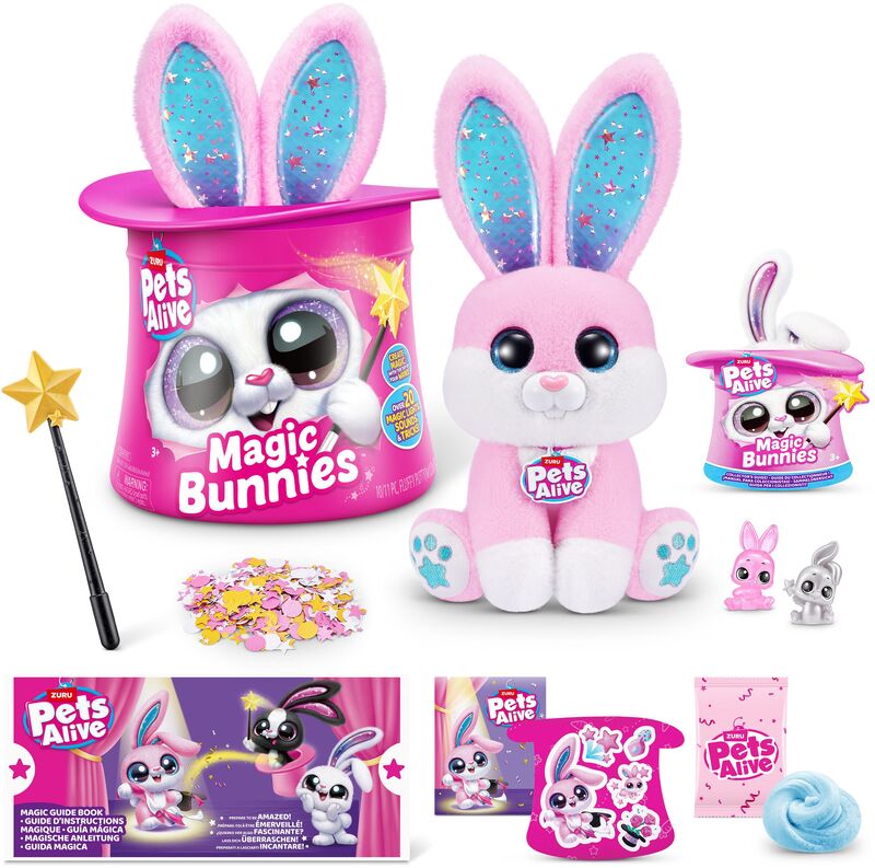 Zuru Λούτρινο Pets Alive Magic Bunny Series 1-3 Σχέδια (9549) - φωτογραφία 6