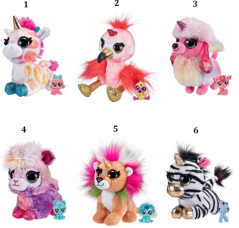 Zuru Λούτρινο Coco Surprise-Cones Fantasy-6 Σχέδια (9608SQ1) φωτογραφία