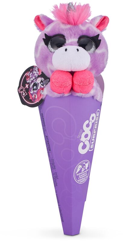 Zuru Λούτρινο Coco Surprise-Cones Neon-7 Σχέδια (9609SQ1) φωτογραφία