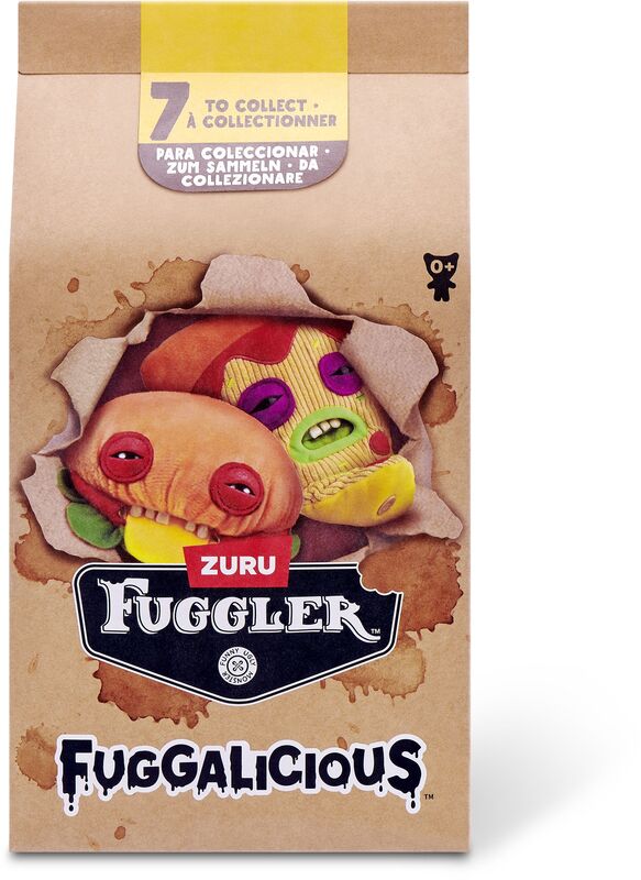 Zuru Λούτρινο Fuggler Fuggalicious-7 Σχέδια-1Τμχ (15751) - φωτογραφία 2