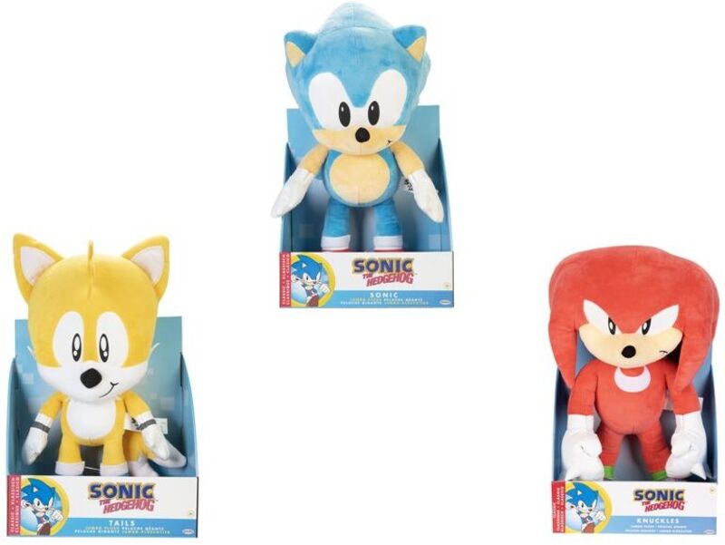 Jakks Pacific Sonic Λούτρινο Basic 20'' W.2-3 Σχέδια (423524-GEN) - φωτογραφία 3