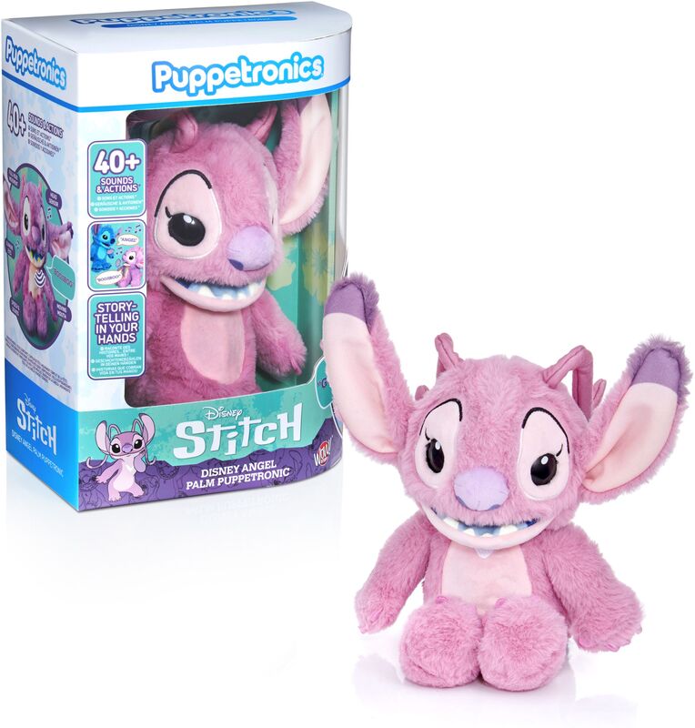 Wow Λούτρινο Disney Stitch:Angel 21cm (DIS-1038)