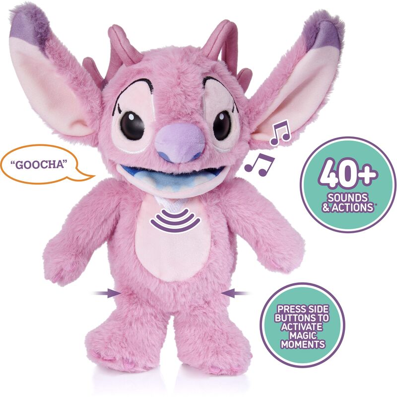 Wow Λούτρινο Disney Stitch:Angel 21cm (DIS-1038) - φωτογραφία 2