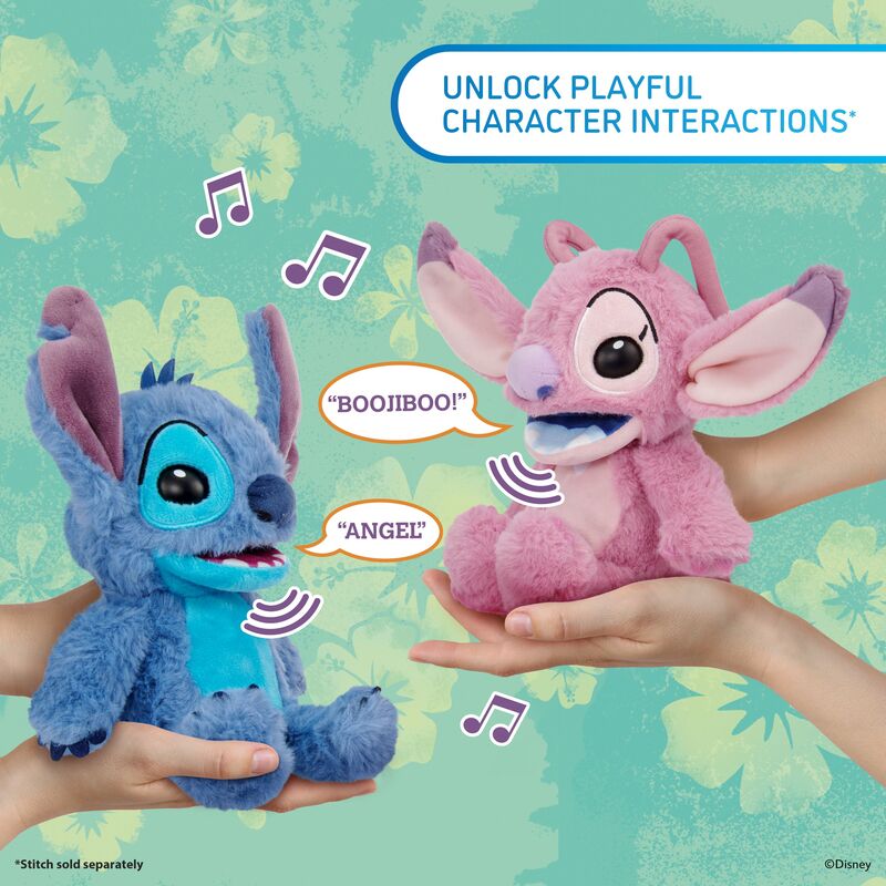 Wow Λούτρινο Disney Stitch:Angel 21cm (DIS-1038) - φωτογραφία 6