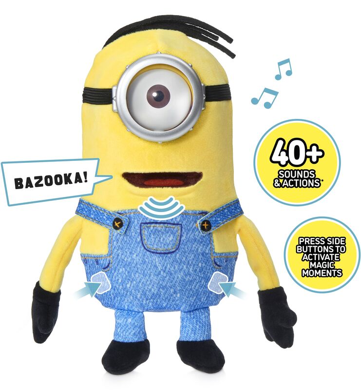 Wow Λούτρινο Minions:One-Eyed Minion 21cm (MIN-1052) - φωτογραφία 2