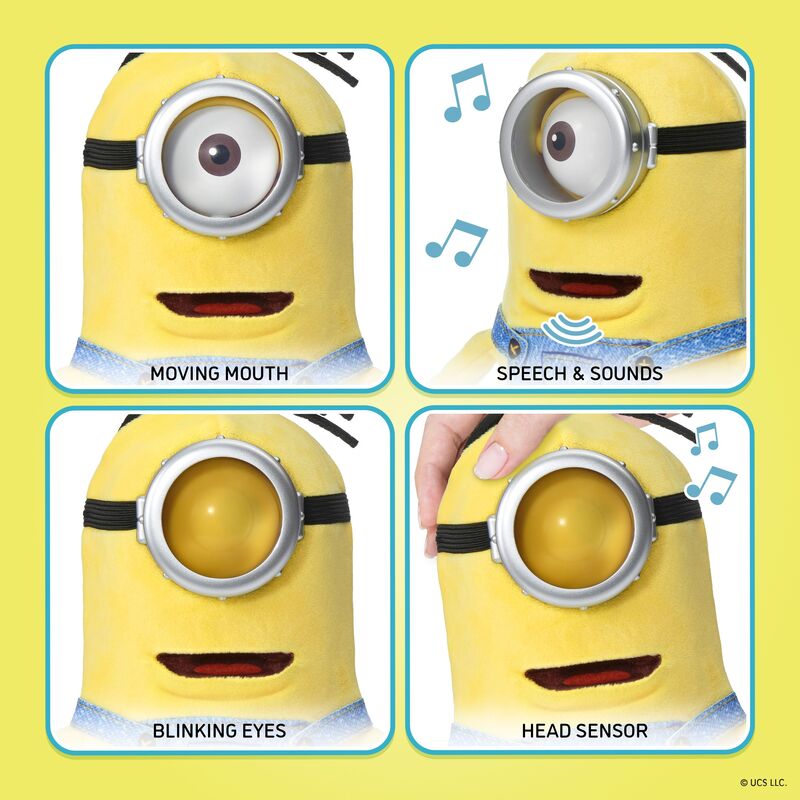 Wow Λούτρινο Minions:One-Eyed Minion 21cm (MIN-1052) - φωτογραφία 4