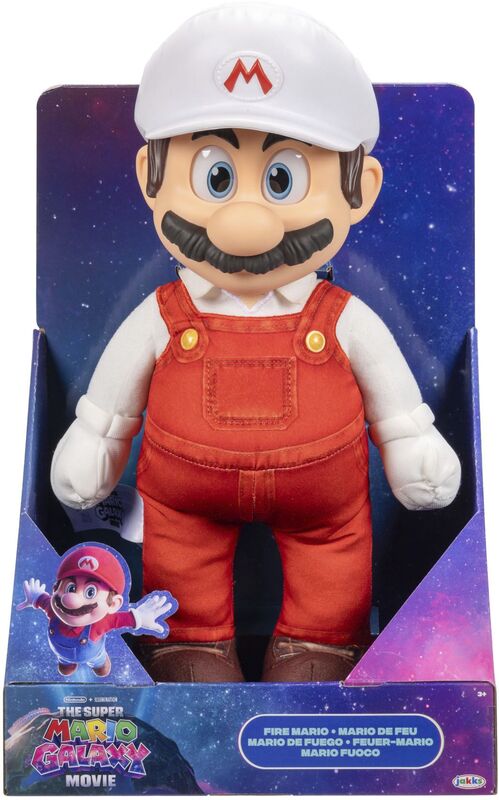 Jakks Pacific Super Mario Galaxy Movie Λούτρινο Super Mario 15'' W.1 (432364) - φωτογραφία 2