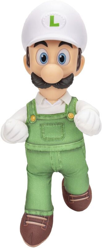 Jakks Pacific Super Mario Galaxy Movie Λούτρινο Luigi 15'' W.1 (432374) - φωτογραφία 3