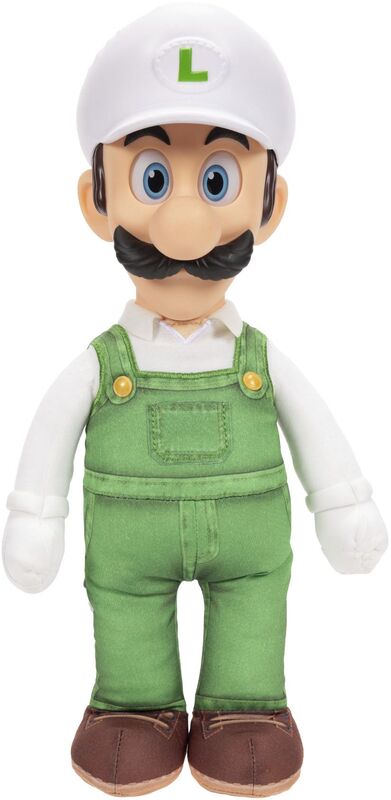 Jakks Pacific Super Mario Galaxy Movie Λούτρινο Luigi 15'' W.1 (432374) - φωτογραφία 4