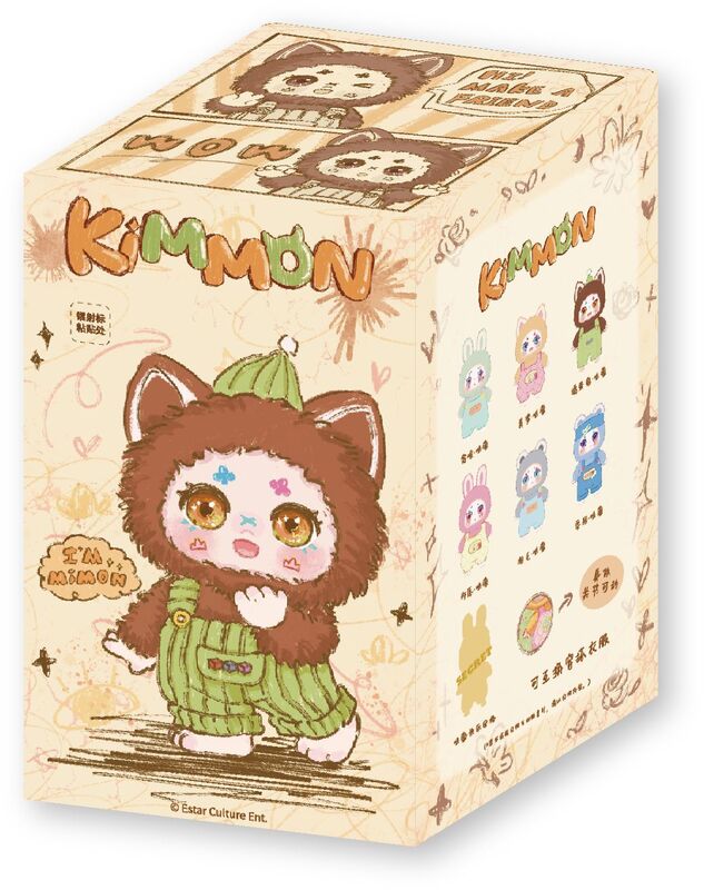 CTCP Kimmon Λούτρινο I'm Mimon-7 Σχέδια-1 Τμχ (556005) φωτογραφία