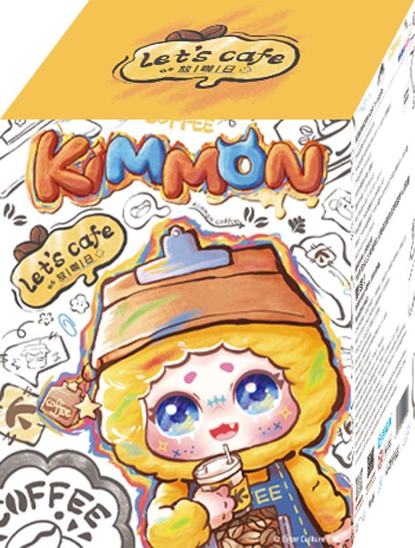 CTCP Kimmon Λούτρινο Κλιπ Let's Cafe-7 Σχέδια-1 Τμχ (556023) φωτογραφία