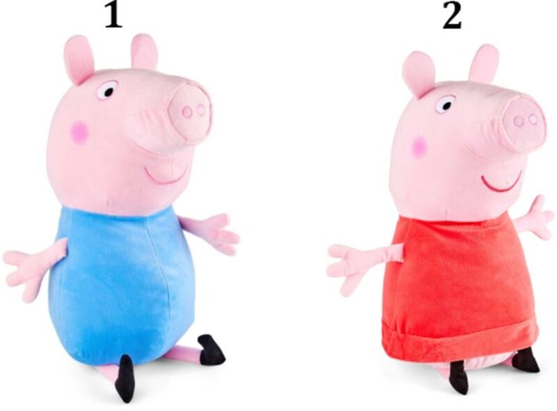 Λούτρτινο Peppa Pig 60cm-2 Χρώματα (PEP-9262-ASS-GNM-FO) - φωτογραφία 2