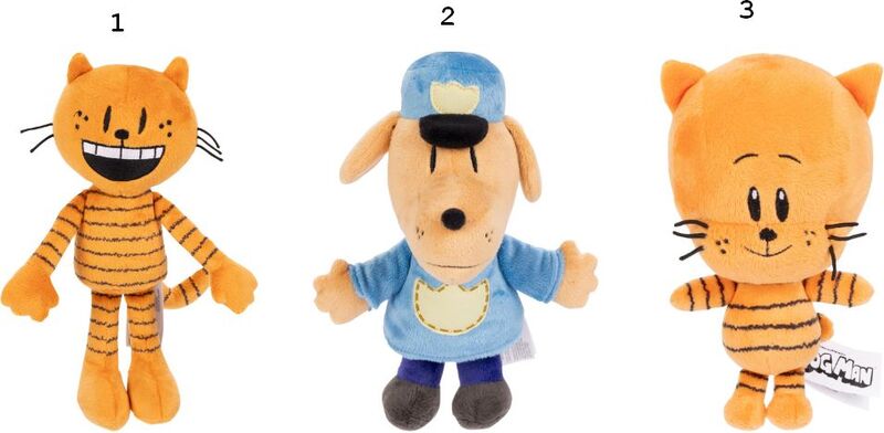 Jakks Pacific Dog Man Λούτρινο Basic 9''-3 Σχέδια (197322-PQ) φωτογραφία