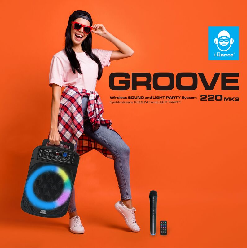 iDance Φορητό Ηχείο Groove 220MK2 (GROOVE220MK2) φωτογραφία