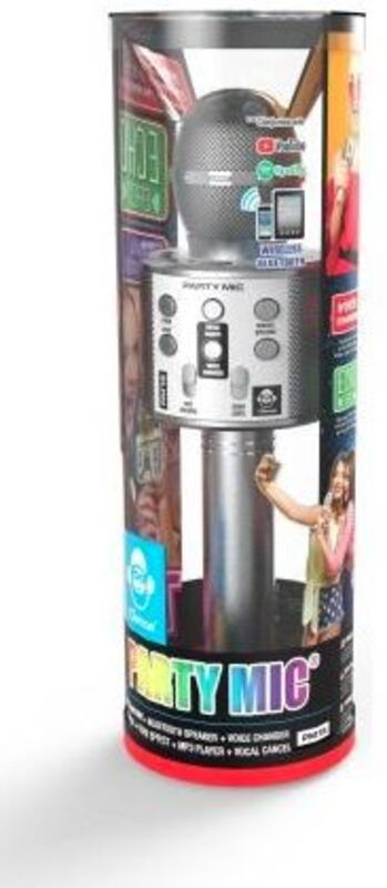 iDance Μικρόφωνο Karaoke Party MIC PM15 Silver (PM15(SL) φωτογραφία
