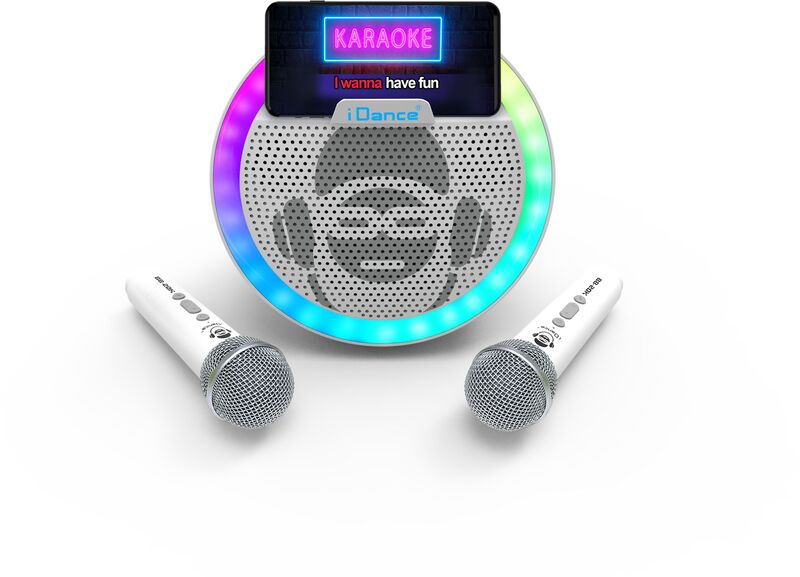 iDance Σετ Karaoke Party Ball White-BB20K (BB20K(WH)) - φωτογραφία 3