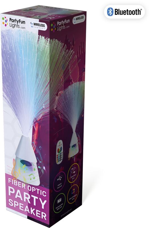 Pfl Ηχείο Bluetooth 13'' Fiber Optic Party Speaker (86815) φωτογραφία