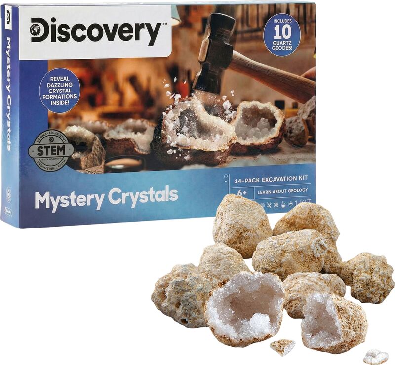 Discovery Diy Kit Ανασκαφή Κρυστάλλων 14Τμχ (1423005761) - φωτογραφία 2