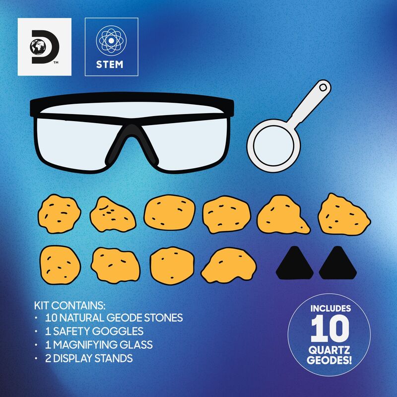 Discovery Diy Kit Ανασκαφή Κρυστάλλων 14Τμχ (1423005761) - φωτογραφία 5