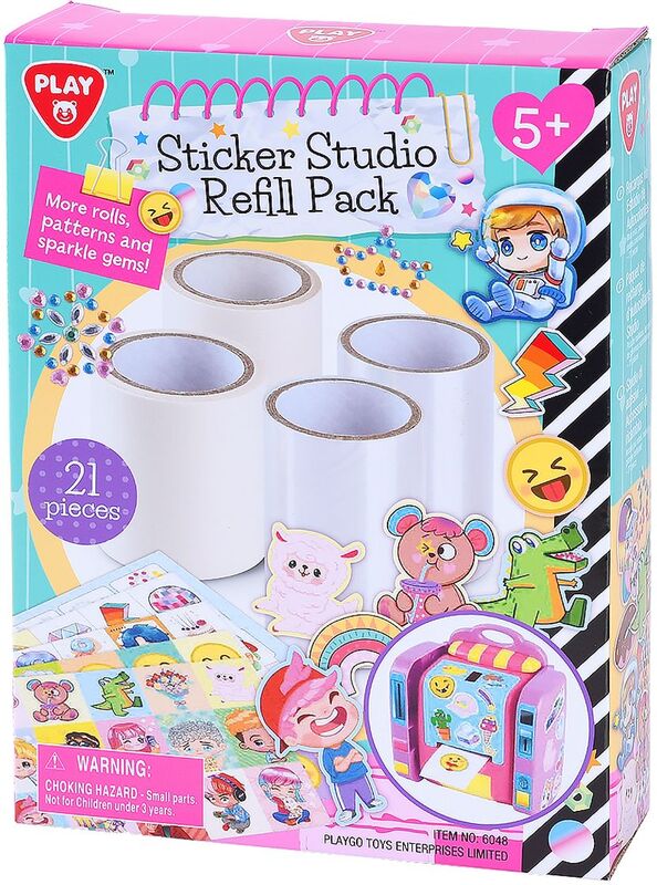 Playgo Stickers Studio Refill Pack 21Τμχ (6048) - φωτογραφία 2