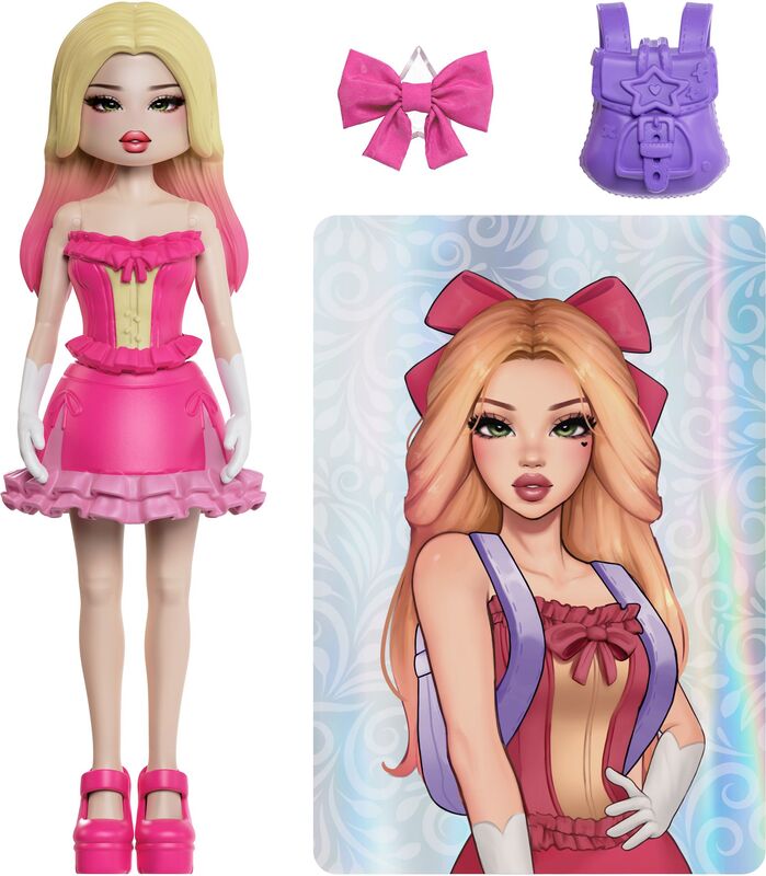 Dress To Impress Κούκλα Mystery-Superstar 2 W1 (MF4104) - φωτογραφία 5