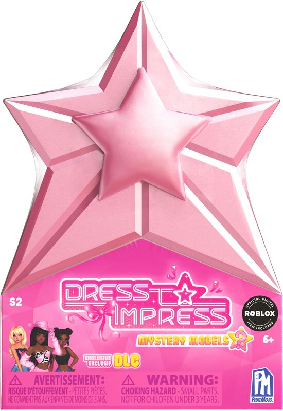 Dress To Impress DTI Κούκλα Star 4''Capsule S2-10 Σχέδια-1Τμχ (MF4110)