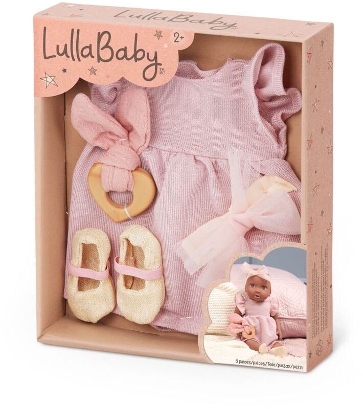 Lullababy Ενδυμασία Pink Dress w/Shoes (LBY7684Z)