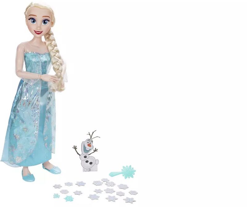 Jakks Pacific Disney Frozen Elsa Κούκλα 81cm Playdate (229794)