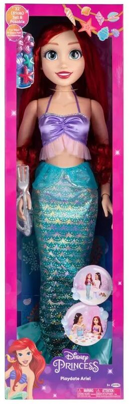 Jakks Pacific Disney Princess Ariel Κούκλα 80cm Playdate (230344) φωτογραφία
